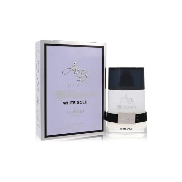 Lomani Ab Spirit Millionaire White Gold Eau De Parfum 3.3oz - Picture 1 of 3